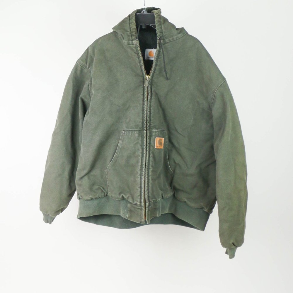Carhartt Flannel Lined Active Work Jacket Coat